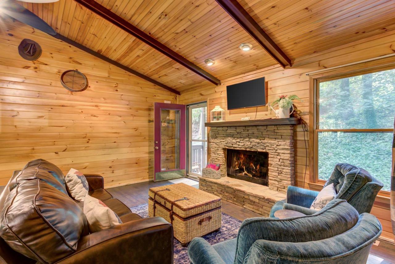 Coffee Creek Cabin Sautee Nacoochee ภายนอก รูปภาพ