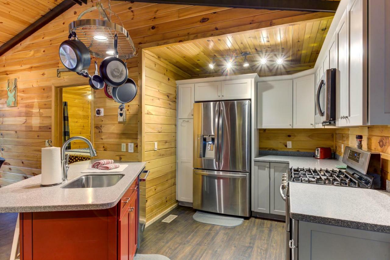 Coffee Creek Cabin Sautee Nacoochee ภายนอก รูปภาพ