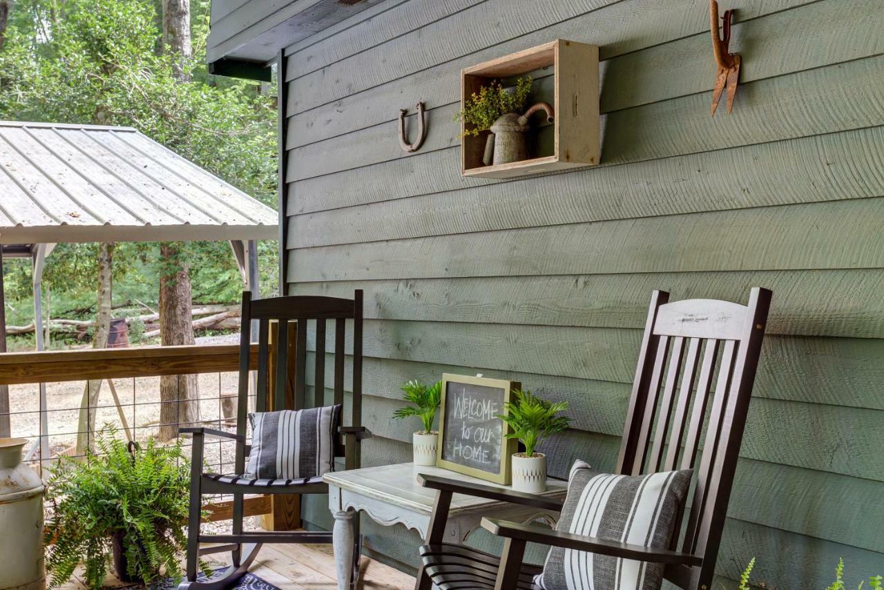 Coffee Creek Cabin Sautee Nacoochee ภายนอก รูปภาพ