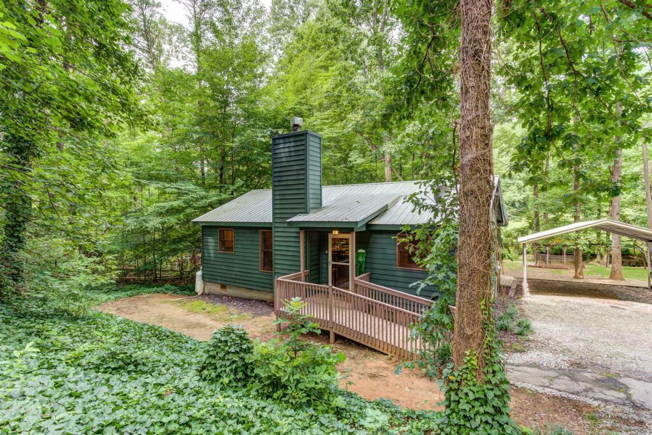 Coffee Creek Cabin Sautee Nacoochee ภายนอก รูปภาพ