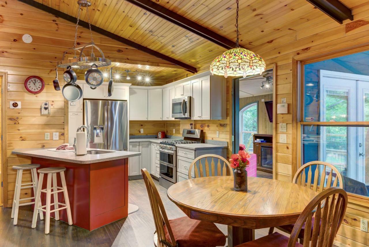 Coffee Creek Cabin Sautee Nacoochee ภายนอก รูปภาพ